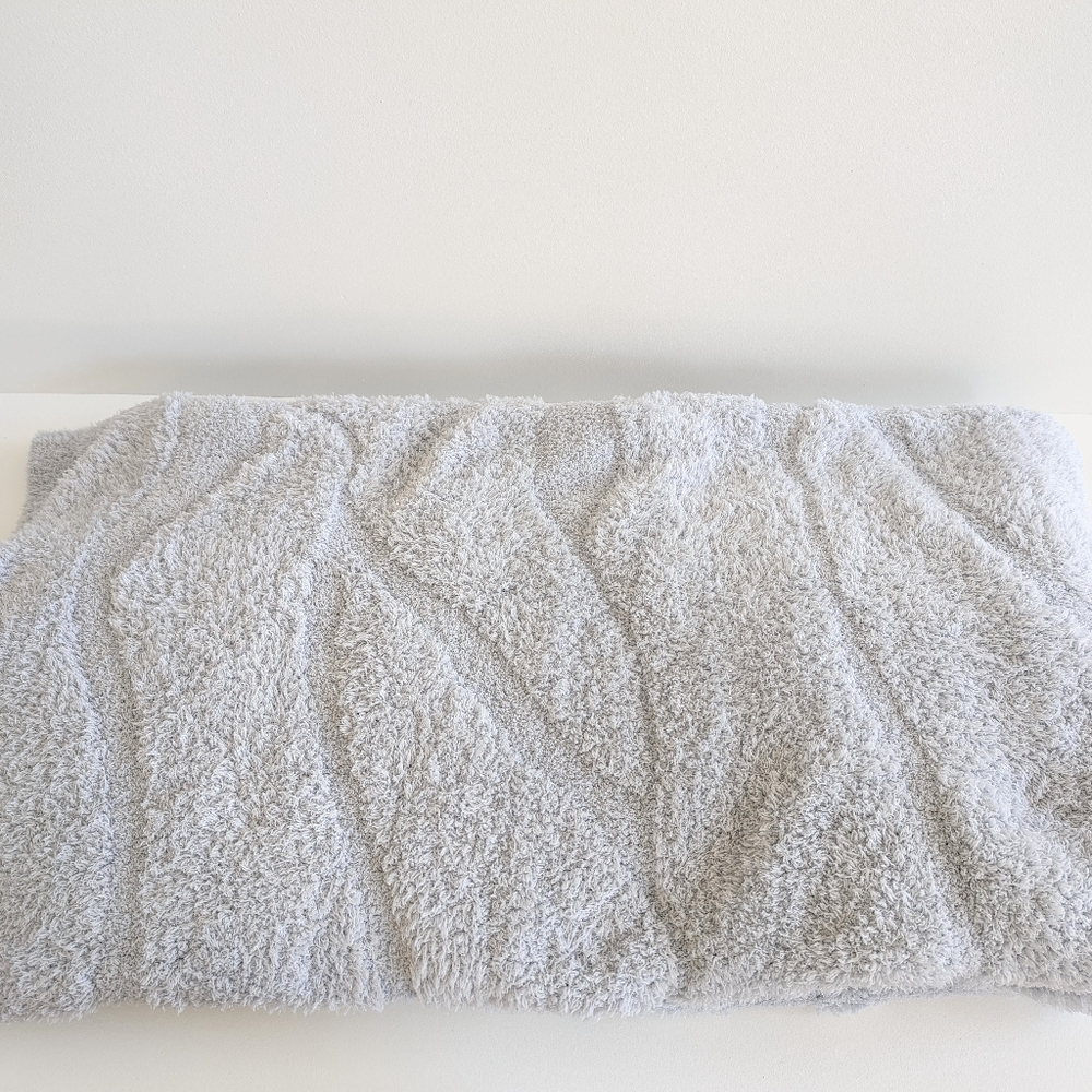 Barefoot Dreams Powder Blue CozyChic™ Landscape Throw Blanket
